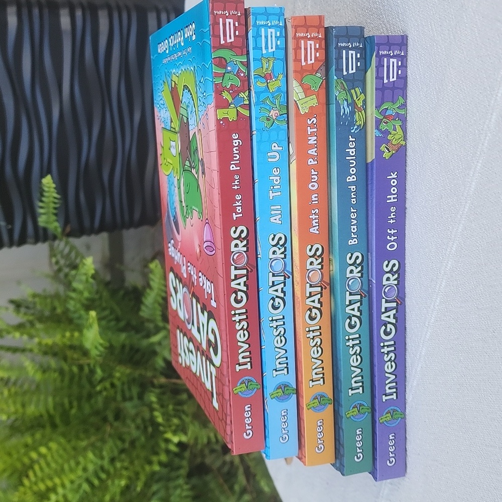 Brand New Investi Gators Books By John Patrick Green